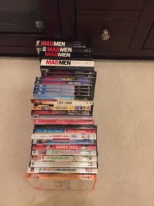 donated DVD's